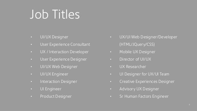 Google Design Job Titles | ux roles and job titles Google Design Job Titles | ux roles and job titles