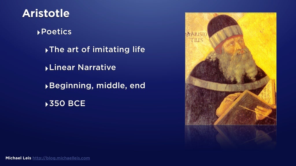 Aristotle ‣Poetics ‣The art of