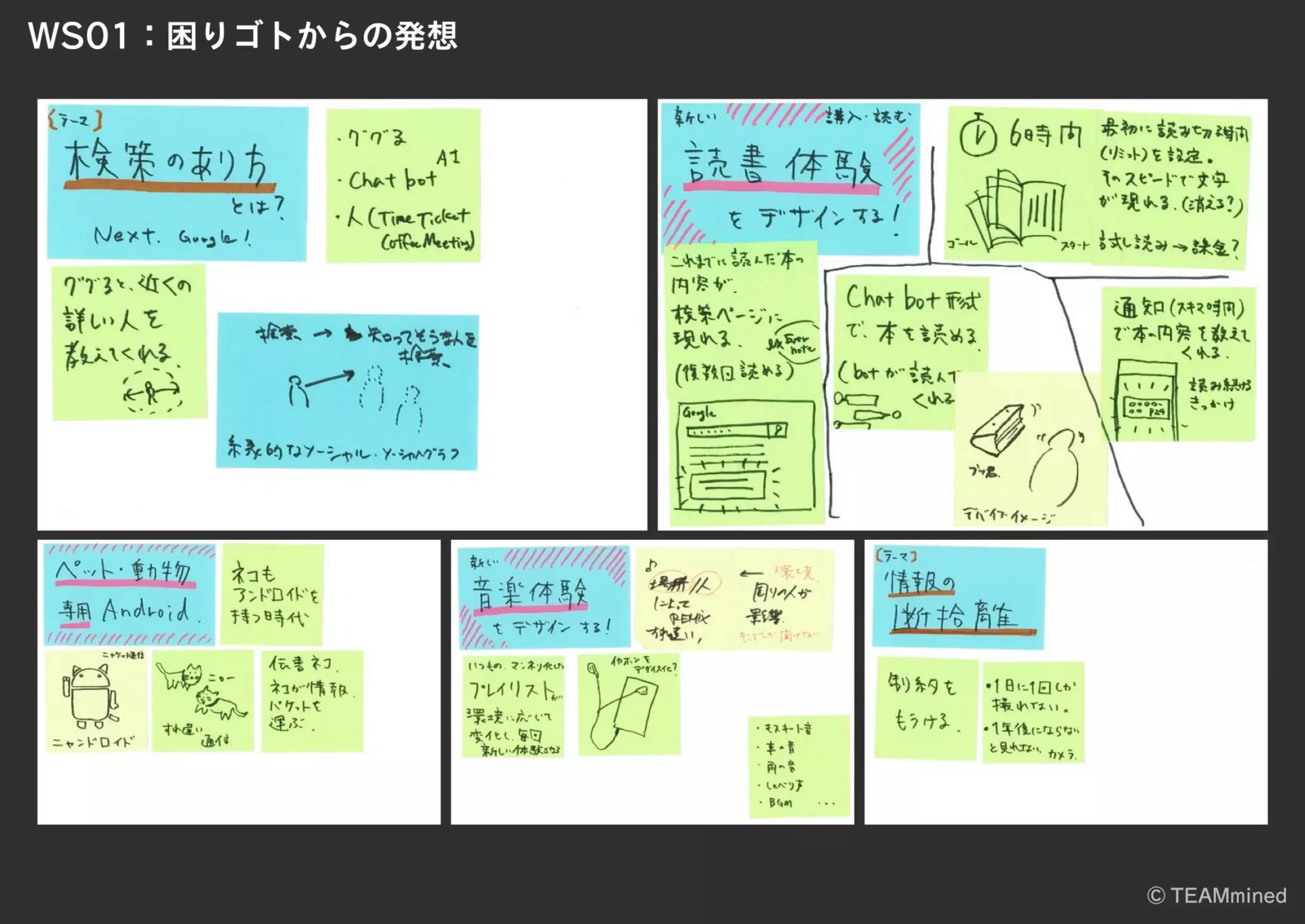 ハイレベルメンバーによる共創実験 / UX & Service Sketch #26