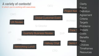 Designing with Executives (aka "Why Execs Obsess Over Icons") | PPT