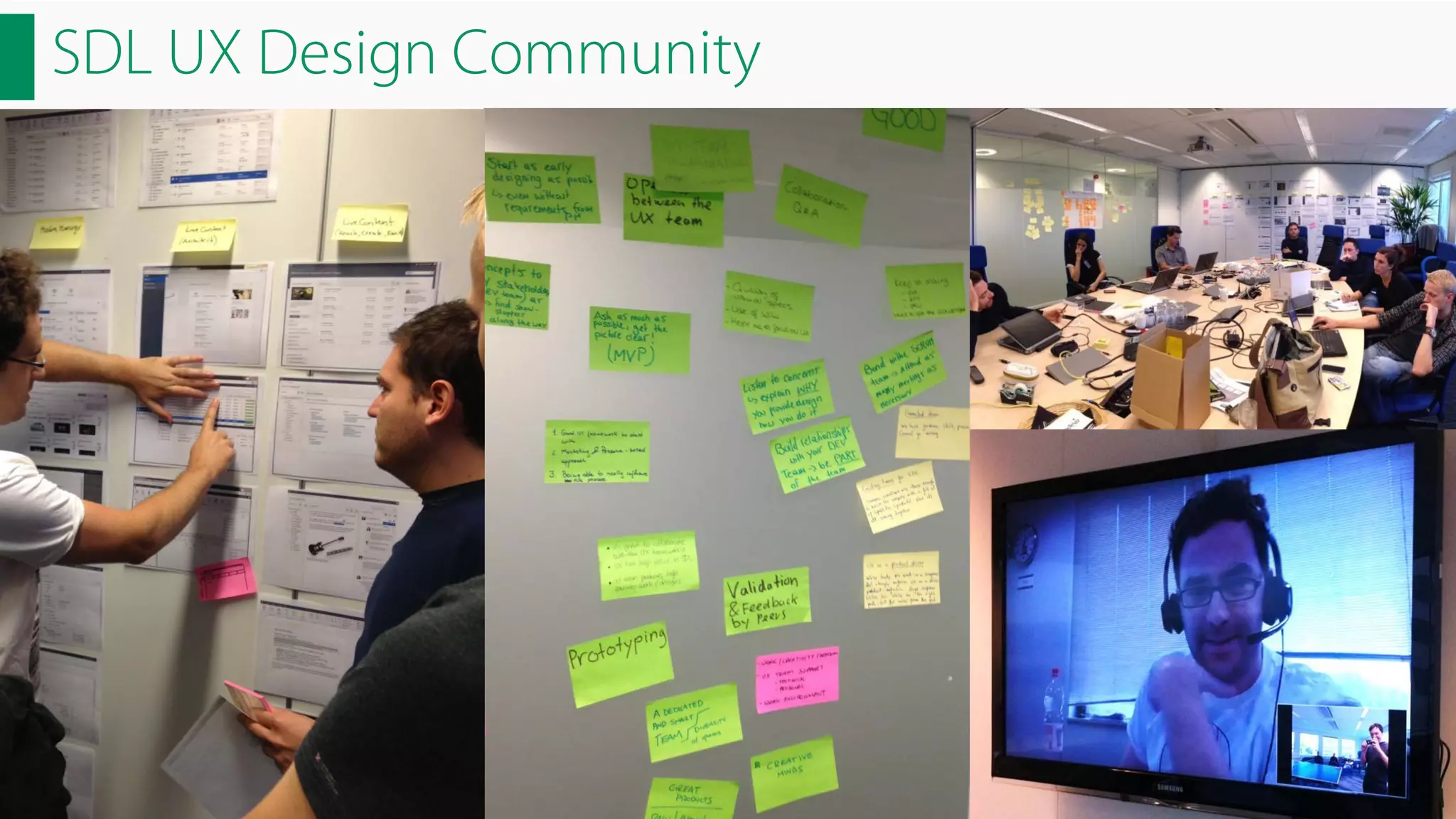 SDL UX Design Community

 