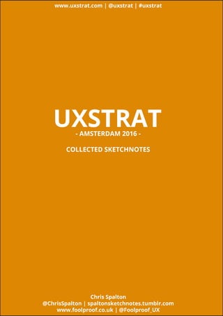 Uxstrat amsterdam 2016   collected sketchnotes