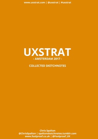 Ux strat europe 2017   collected sketchnotes