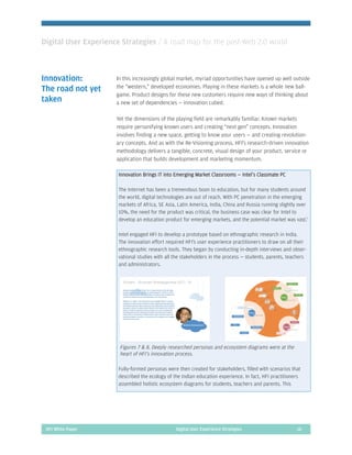 Digital User Experience Strategies: A Roadmap for the Post 2.0 World