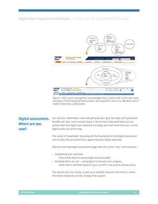 Digital User Experience Strategies: A Roadmap for the Post 2.0 World