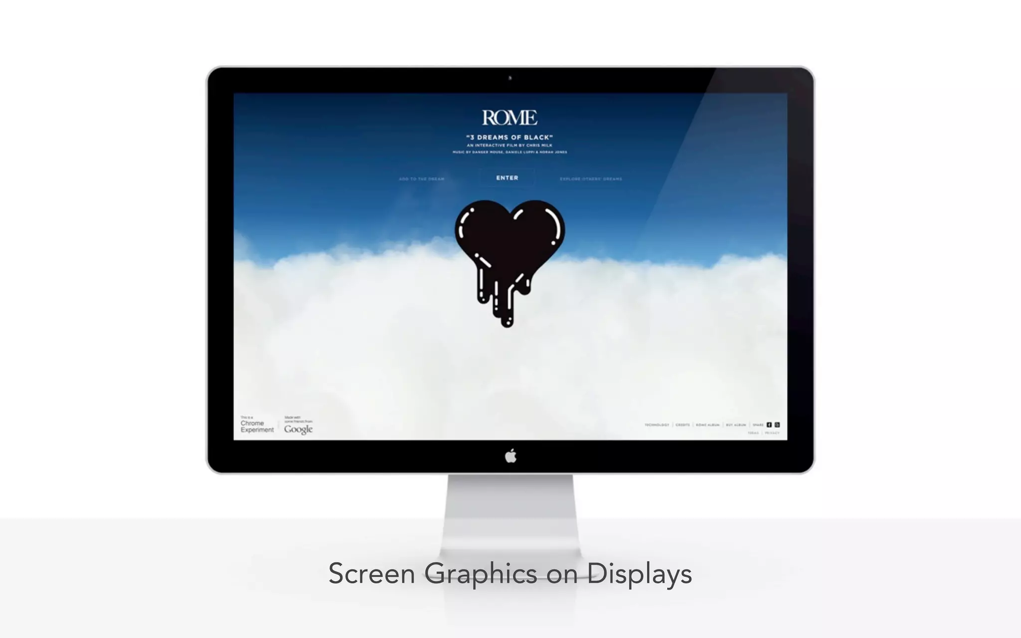 Screen Graphics on Displays
 