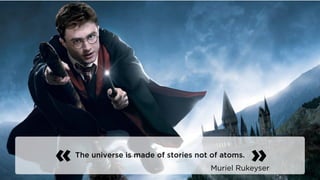 USER EXPERIENCE | Le storie
The universe is made of stories not of atoms.
« »Muriel Rukeyser
 
