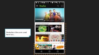 Peekaboo tiles are used
here too...
 