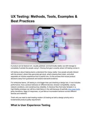 UX Testing_ Methods, Tools, Examples & Best Practices.pdf