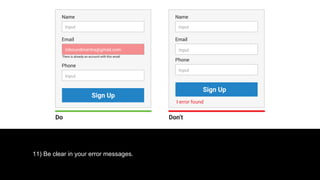 Ux tips for creating user friendly forms | PPT