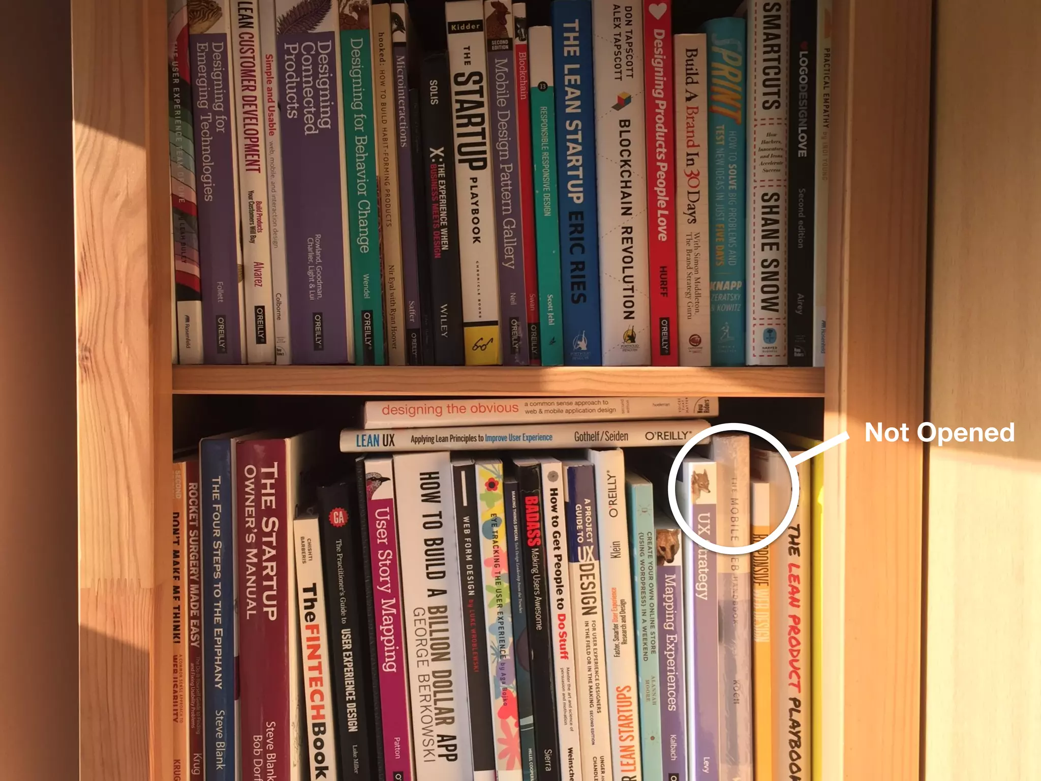 My Book Shelf Photo
Not Opened
 