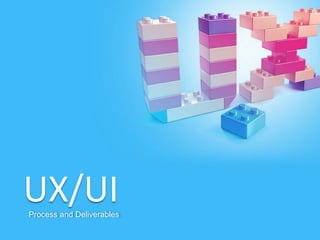 UX/UIProcess and Deliverables
 