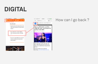 DIGITAL
How can I go back ?
 