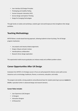UX UI Design Colleges in Pune, India.pdf
