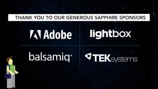 Prep for Group Presentations
Pick one representative
#uxuiexchange
A. What was your topic?
B. Share your idea
C. “Exchange” methods, philosophies.
 