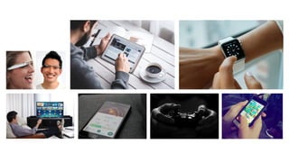 25% das pessoas
estão conectadas em 4 ou mais devices por semana
Pew Research Center 2015
 