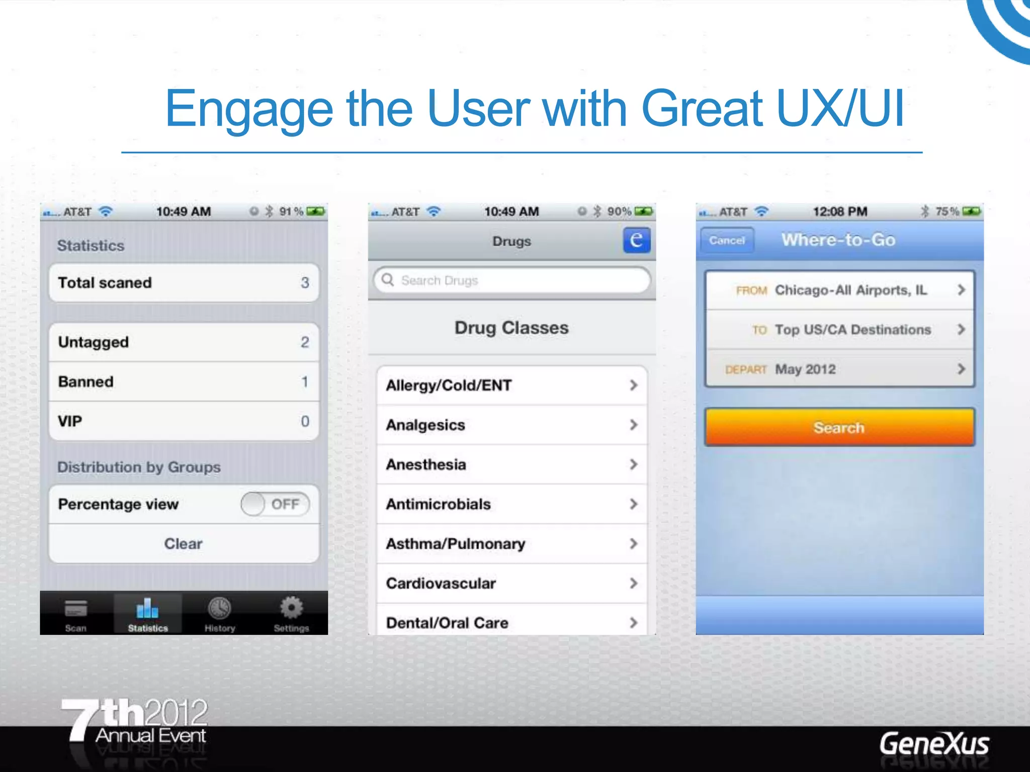 Engage the User with Great UX/UI
 
