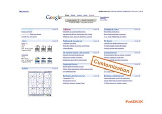 Cus
    tom
       izati
            on
 