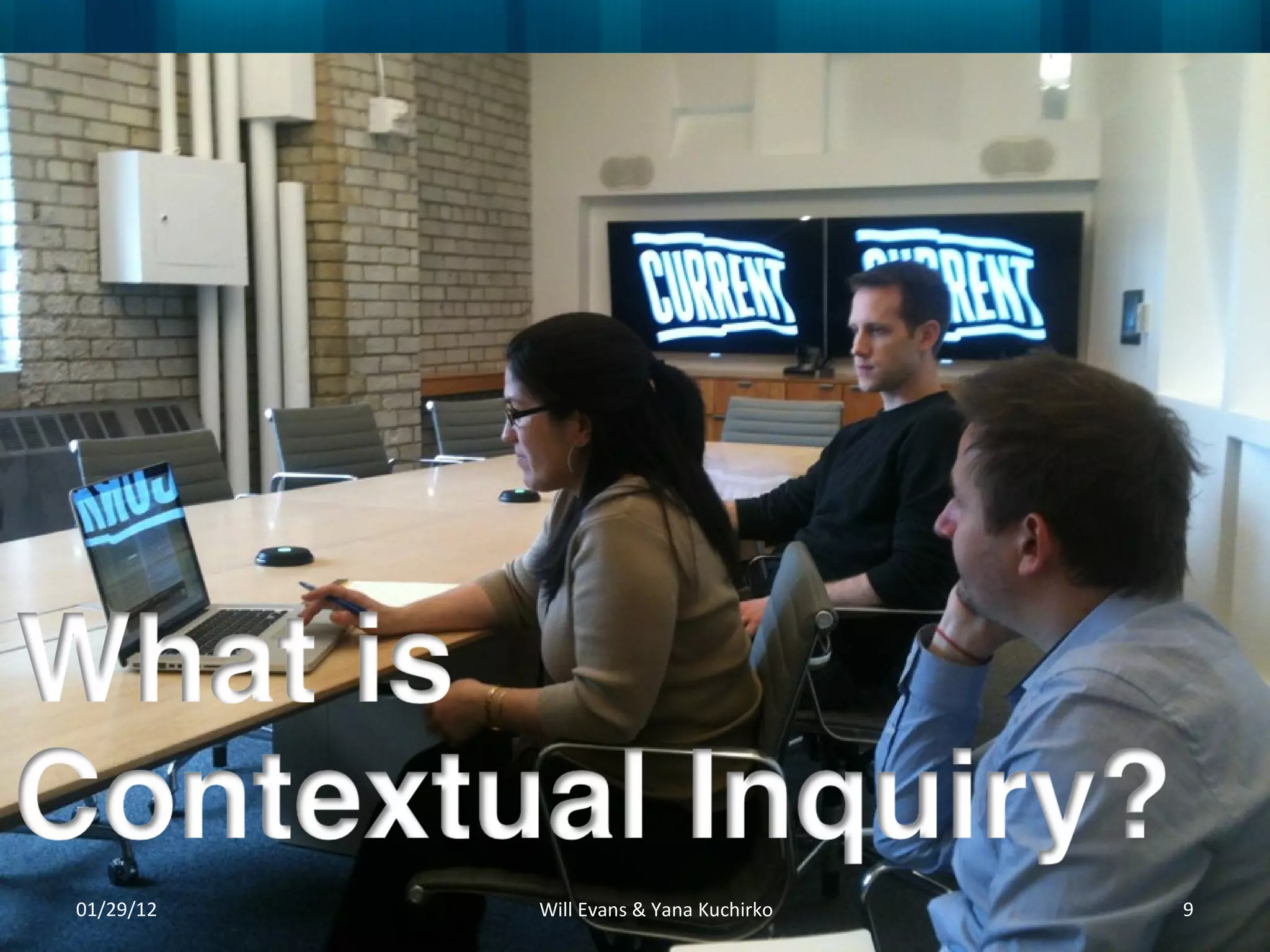 01/29/12 Will Evans & Yana Kuchirko 