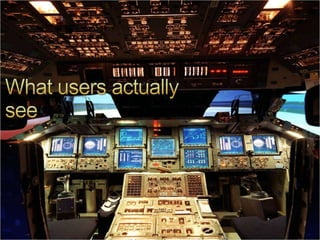 What users actually see