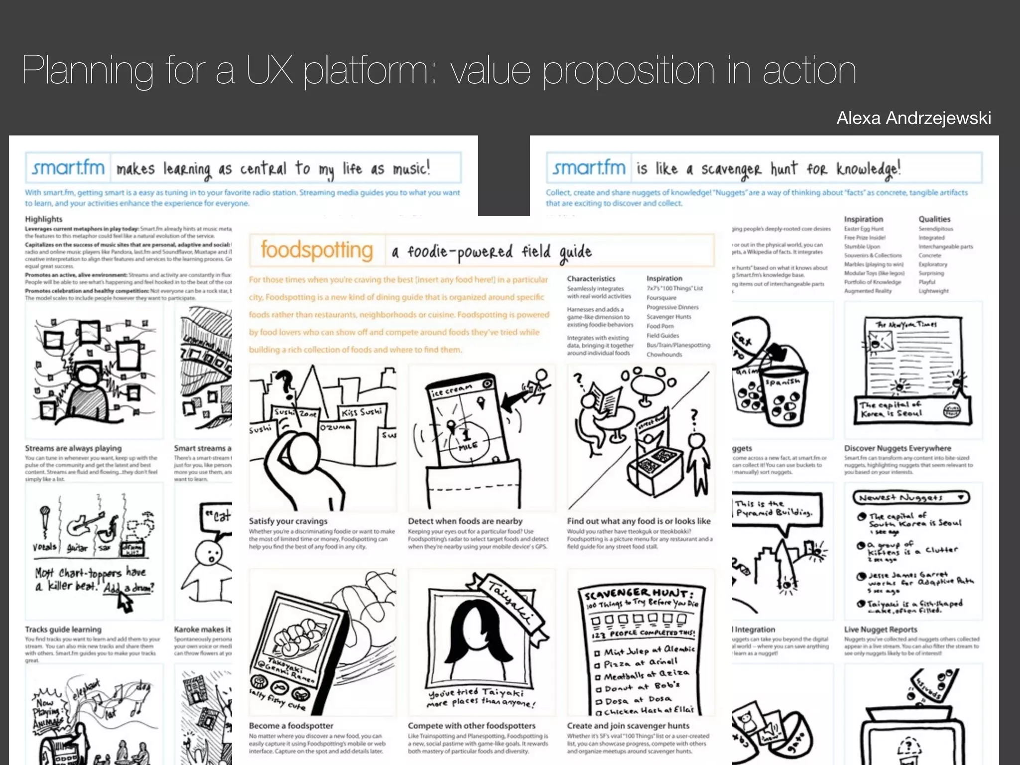 Planning for a UX platform: value proposition in action
Alexa Andrzejewski

 