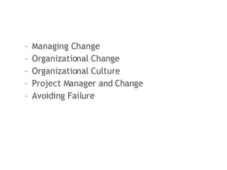 Project management week 4