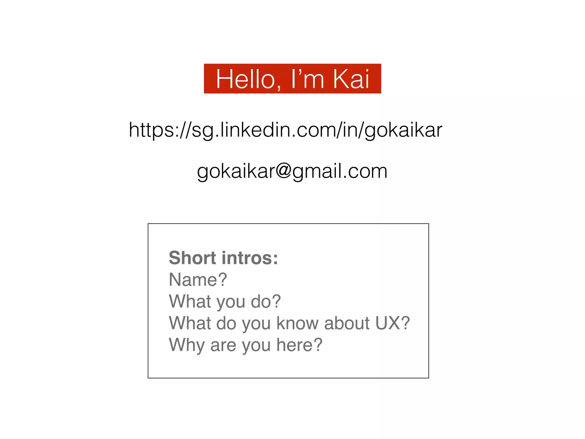 Ux For Beginners