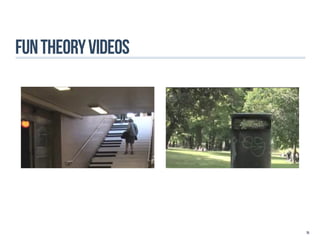Fun THeory VIdeos




                    75
 