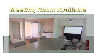 Meeting Room Available

 