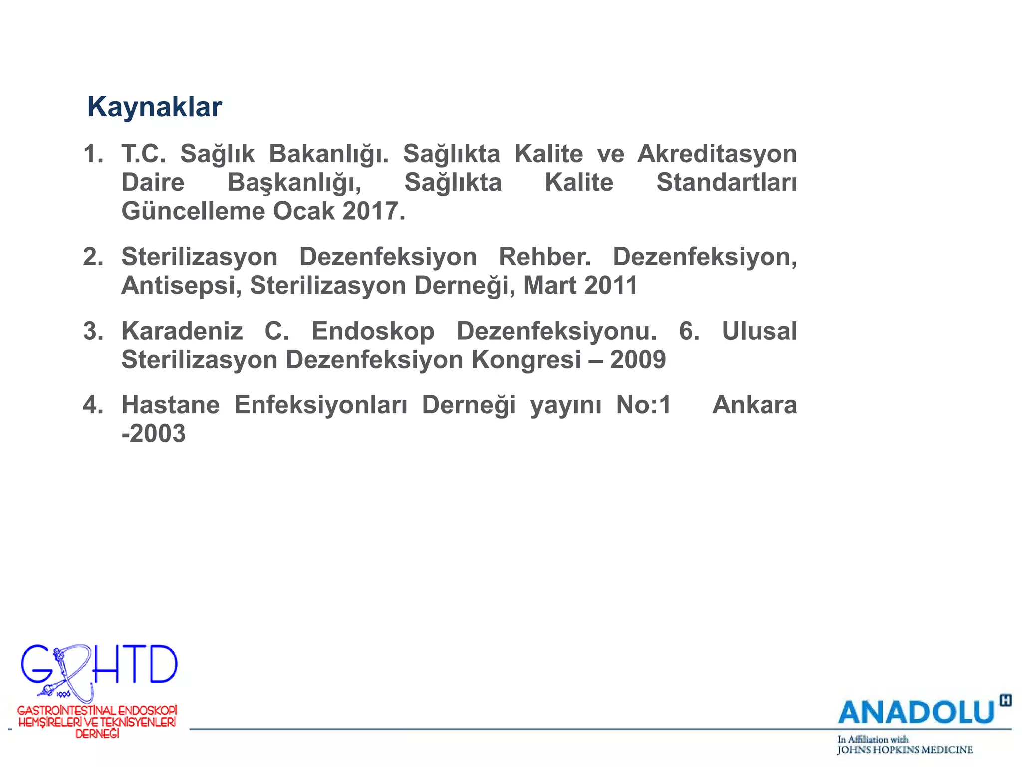 Uygun Dezenfektan Secimi Nasil Olmalidir Ppt