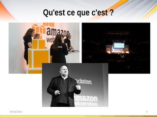 Qu'est ce que c'est ?
19/10/2016 4
 