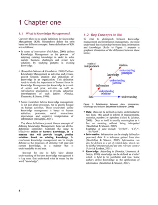 Concepts of Knowledge Management: Case Study -KPMG, Calibro,Knova | PDF