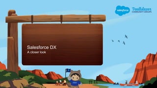Salesforce DX
A closer look
 