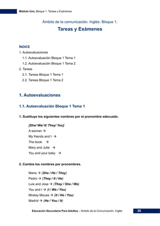 Ingles modulo 1 | PDF