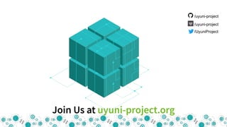 Join Us at uyuni-project.org
/uyuni-project
/uyuni-project
/UyuniProject
 