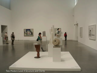 Tate Modern Level 4 Structure and Clarity

 