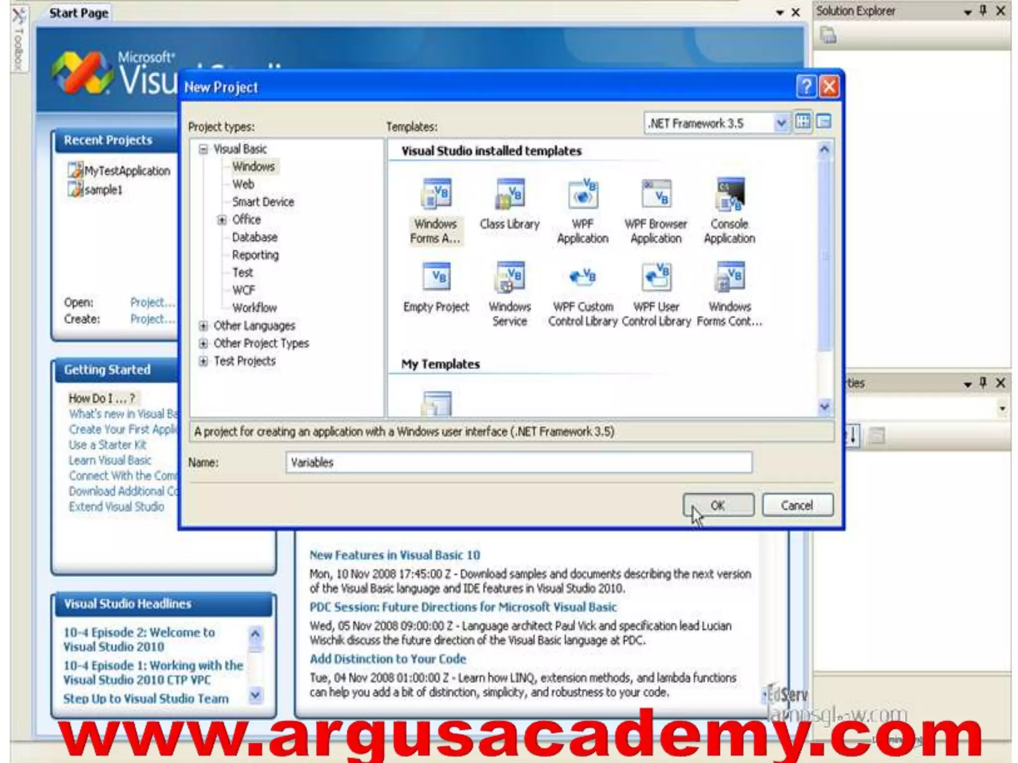 VISUAL BASIC .net ii