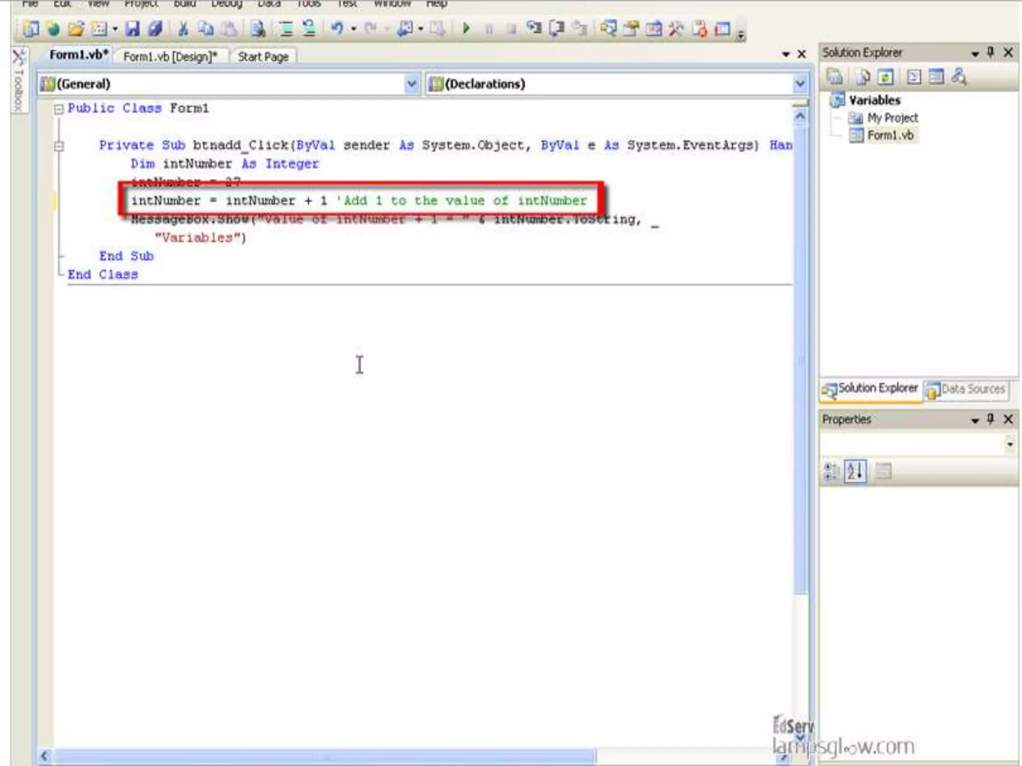 VISUAL BASIC .net ii