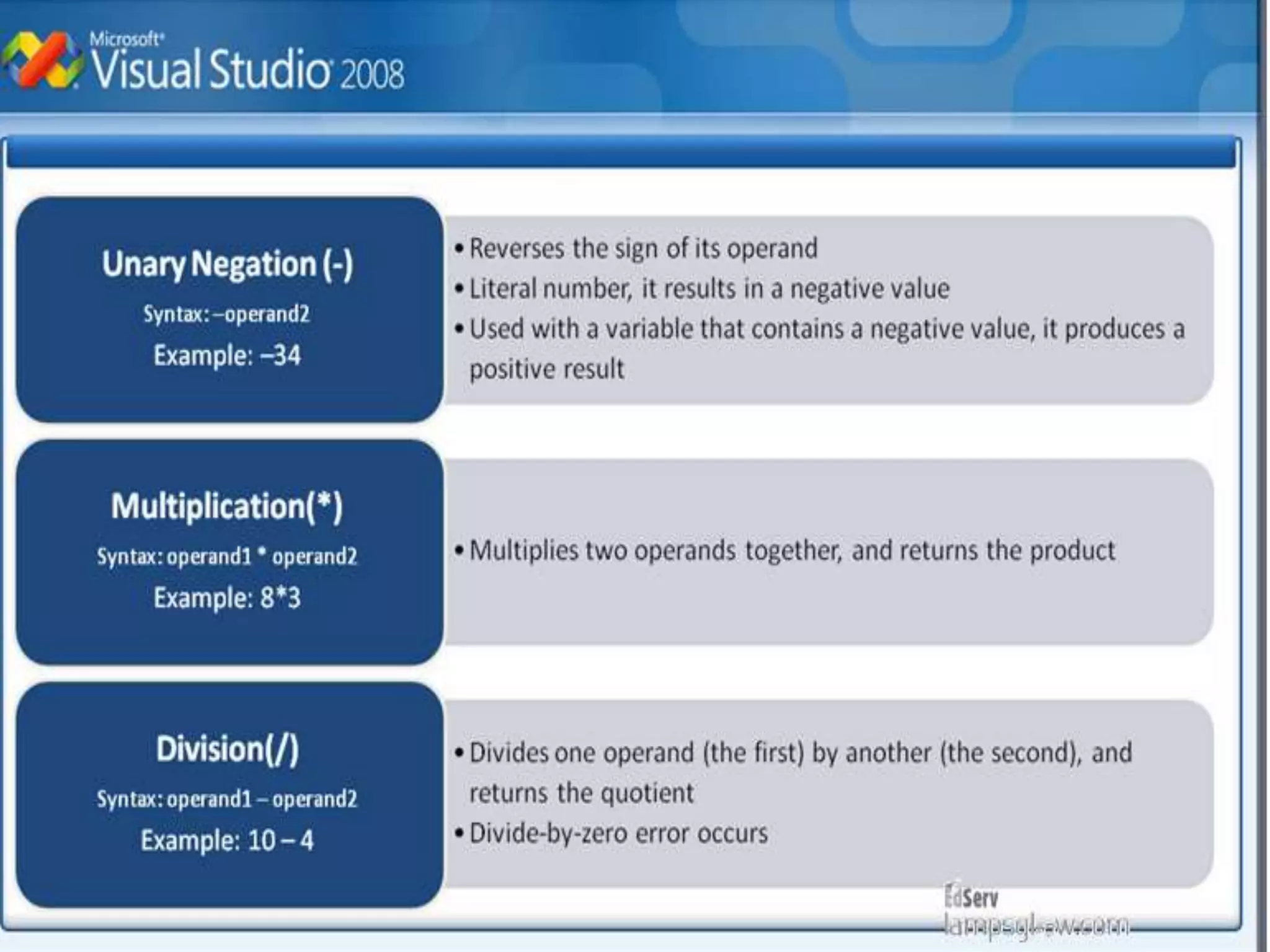 VISUAL BASIC .net ii