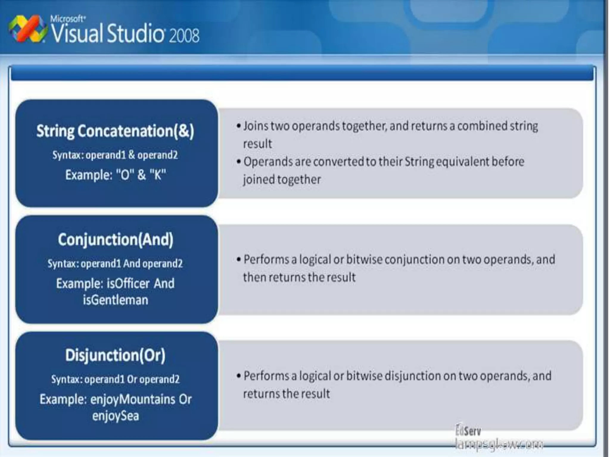 VISUAL BASIC .net ii