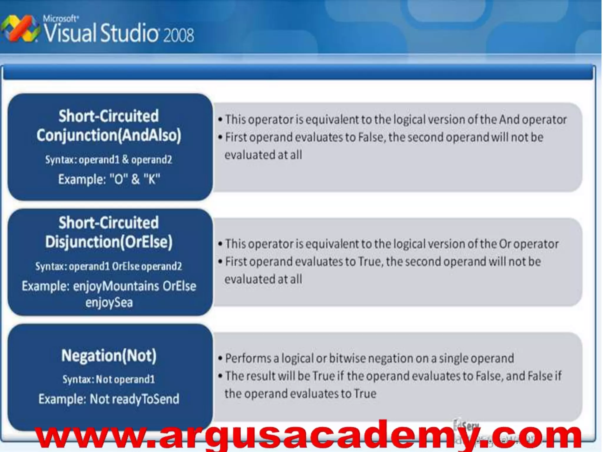 VISUAL BASIC .net ii