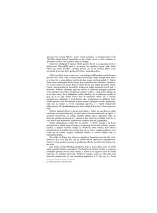 pa koze, ovce i svinje. Bikovi ί voiovi veoma su cenjeni i u mnogim mesti^ v^rje
2&bTMa~ldanja Volovff sposobnih za rad; klanje volova u Atini smatrano je
povređom svetinje f za taj zločin sudio je areopag.
Stanovnici predgrađa i rejona u blizini gradova bavili su se gajenjera povrča i
pčelarstvom. Himetski22 med je, na primer, bio nadaleko poznat. Ipak, Atina
rnkad nije imala dovoljno vlastitog povrća, pa su na atinskoj pijaci svoje
povrtarske proizvode dobro prodavali beotski i megarski seIjaci.
Oblici zemljoNe samo u Atini vec i u nizu drugih grčkih polisa poseda i organi
državne vlasti težili su ka izvesnoj kontroli korišćenje zemlje poljoprivrede. Stvar
je u tome što se sama država pojavljivala kao krapan zemljoposednik. U Aticije
svaka dema raspolagala delom zemlje koja je predstavljala vlasništvo zajednice.
To su bile oranice ili livade koje je clema davala pod zakup privatmm lićima.
Fornie i uslovi arende bili su različiti: kratkoročni zakup, dugoročni (na 40 god.) i
doživotni. Prilikom skiapanja ugovora obično se zahtevalo polaganje garantne
svote (ponekad čitav iziios zakiipnine) i pažljivo su preci /.i rani uslovi zakupa: da
se ne seku voćke, da se zakupljena zemlja obrađuje, da se održavaju zgrade na
njoj, da se na njoj zasade vinova loza ili maslinova stabla, itd. U slučaju
neisplaćivanja zakupnine u predviđenom roku, pređuzimane su ođređene mere:
raskid ugovora s tirn da arendator ocimah napusti zakupljenu zenilju, popisivanje
roda koji je dospeo u vreme raskidanja ugovora, a u nekim slučajevima
oduzirnana su čak i građanska prava ne sarno zakupcu lično vec i celom njegovom
rodu.
Državni pašnjaci delom su davani pod zakup, a delom su ostavljani na opšte
korišćenje svim građanima koji su državi plaćali izvesnu nadoknadu za ispašu. U
izvesnim slučajevima, za usluge učmjene državi, pravo napasanja stoke na
državnim pašnjacima davano je i metecima, kao naročita privilegija. Kao što se
vidi, država nije neposredno eksploatisala zemljišta koja su joj pripadala.
Načini eksploatacije zemlje bili su različiti. U Spaiti, Tesaliji i na Kritu
primenjivala se radna snaga zavisnog i bespravnog štaiiovništva (heloti, penesti,
klaroti); u drugim mestima zeralju su obrađivali sami vlasnici. Rad robova
primenjivah je u gazdinstvima raznog tipa, ali su sitna i srednja gazdinstva više
volela da se koriste sriagom slobodnih radnika iz redova seljaka koji su
materijalno propali.
Za razliku od Rima, broj robova u pojedinim domaćinstvima nije bio velik.
Smatra se da u Atici nije bilo više od 16.000 robova zaposlenih u poljoprivredi.
"Čak i U onim gazdinstvima čija je produkcija odlazila na tržište broj robova nije
bio velik.
Kao primer zemljoradničkog gazdinstva koje je proizvodilo samo za tržište
može poslužiti Periklovo gazdinstvo. Po Plutarhovim rečima, Perikle je prodavao
celokupan godišnji rod sa svoje zemlje, a zatim su za njegovu kucu na tržištu
kupovani svi potrebni proizvodi. Periklovo imanje, kojim je rukovodio rob-
upravnik, predstavljalo je uzor naprednog gazdinstva u V veku pre n.e. Pored
22 Himet (Υμηττός) - planina u Atici.
 