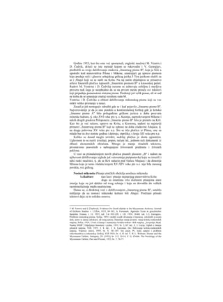 Godine 1953, kao što smo već spomenuli, engleski naučnici M. Ventris i
D. Čedvik, držeći se iste metode kojom se rukovodio i V. Georgijev,
predložili su svoje dešifrovanje znakova „linearnog pisma B", koje je bilo u
upotrebi kod stanovništva Pilosa i Mikene, smatrajući ga upravo pismom
koje predaje reči i glasove arhajskog grčkog jezika.5 Tira jezikom služili su
se i Ahajci koji su se našli na Kritu. Na taj način objašnjava se prisustvo
arhive linearnih pločica ispisanih „linearnim pismom B" u knososkoj palati.
Radovi M. Ventrisa i D. Čedvika razume se zahtevaju ozbiljnu i marljivu
proveru radi čega je neophodno da se na prvom mestu prouče svi tekstovi
koji pripadaju pomenutom sistemu pisma. Predstoji još velik posao, ali ni sad
ne treba da se umanjuje značaj rezultata rada M.
Ventrisa i D. Čedvika u oblasti dešifrovanja mikenskog pisma koji su vec
stekli veliko priznanje u nauci.
Zasad je još nemoguće odrediti gde se i kad pojavilo „linearno pismo B".
Najverovatnije je da je ono poniklo u kontinentalnoj Grčkoj gde je kritsko
„lineamo pismo A" bilo prilagođeno grčkom jeziicu u doba procvata
minoske kulture, tj. oko XVI veka pre η. ε. Kasnije, napredovanjem Mikene i
nekih drugih gradova Peloponeza „linearno pismo B" bilo je preneto na Krit.
Kao što je već rečeno, upravo na Kritu, u Knososu, nađeni su najstariji
primerci „linearrsog pisma B" koji se odnose na doba vladavine Ahajaca, tj.
na dragu polovinu XV veka pre n.e. Što se tiče pločica iz Pilosa, one su
mlađe bar za dve stotine godina i datiraju, otprilike, s kraja ΧΠ veka pre n.e.
Koliko se dosad moglo utvrdiri, sadržaj pločica je dosta ograničen.
Uglavnom to su razrti izveštaji, popisi, računi itd., jednom reči dokumenti iz
oblasti ekonomskih obračuna. Mnogo je manje ritualnih tekstova,
prvenstveno posvetnih s nabrajanjem žrtvovanih predmeta i žrtvenih
poklona.
U vezi sa pronalaženjem novih pločica pisanih pisraom ,,B" i radom na
njihovom dešifrovanju izgleda još verovatnija pretpostavka koju su izrazili i
neki ruski naučnici, tj. da se Krit nalazio pod vlašcu Ahajaca i da dinastija
Minosa koja je tamo vladala krajem XV-XIV veka pre n.e. nije bila mesnog
porekla, već grčkog.
Nosioci mikenske Pitanje etničkih obeležja nosilaca mikenske
kulkulture ture kao i pitanje najstarijeg stanovništva Krita
dugo su smatrana vrlo složenim pitanjima stare
istorije koja su još daleko od svog rešenja i koja su dovodila do velikih
razmimoilaženja među naučnicima.
Danas se, u direktnoj vezi s dešifrovanjem „linearnog pisma B", ustalilo
mišljenje da su nosioci mikenske kulture bili Ahajci. Pročitani piloski
tekstovi daju za to solidnu osnovu.
5 M. Ventris and J. Chadwick, Evidence for Greek dialekt in the Mycenaean Archives. Journal
of Hellenic Studies. t. LXXm, 1953, 84-103; A. Furumark. Agaische Texte in griechischer
Sprachte. Eranos, t. LI, 1953, izd. 3-4 103-120; t. LII, 1954, 18-60; izd. 1-2; Georgijev,
Problemi minoskog pisma, Sofija, 1953, (nekih svojih shvatanja i hipoteza, izloženih u OVOITI
delu, autor sc danas odrekao); od istog autora, Današnje stanje prouča- vanja kritsko-mikenskih
natpisa, Sofya, 1954; Uvod u čitanje i tumačenje kritsko-miken- skih natpisa, „Izvjestija Akad.
Nauka SSSR", Odjeljenje literature i jezika, 1955, br. 3,167 itd.; S. J. Lurije, Ogled ο čitanju
piloskih natpisa, VDI, 1955, 3, 8, itd.; J. A. Lencman, De- Sifrovanje kritsko-mikenskih
natpisa, Voprosy istorii, 1955, br. 9, 181-187. Isti autor, Pi- loski natpisi i problem
robovlasništva u mikenskoj Grčkoj, VDI 1955, br. 4, 41 itd. Τ. B. L. Webster, Homer and the
Mycenaean Tablets, Antiquity, 29, (1955), br. 113, 10-14; V. G. Childe. The Sociology of the
Mycenaean Tablets, Past and Present, 1955, br. 7, 76-77.
 