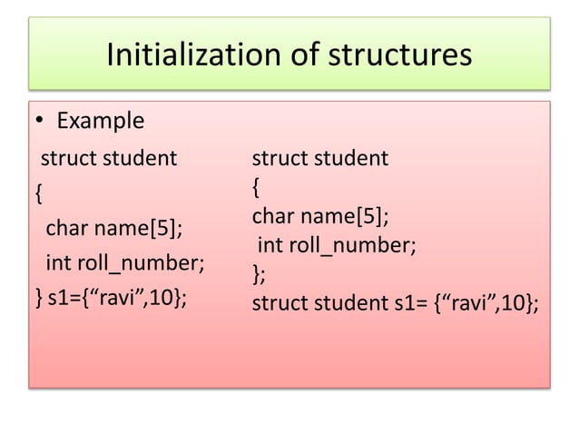 structures in C and Union in C, enumerated datatype | PPTX