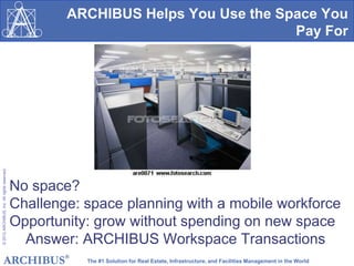 ARCHIBUS V.20 Features | PPTX