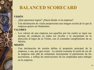Presentación de la Herramienta de Análisis Balanced Scorecard | PPT