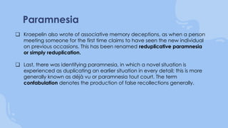 V. Memory cognitive psychology powerpoint | PPTX