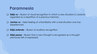 V. Memory cognitive psychology powerpoint | PPTX