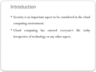 V.Security in cloud computing.pptx cloud computing | PPTX