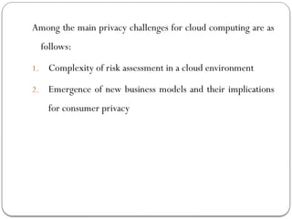 V.Security in cloud computing.pptx cloud computing | PPTX